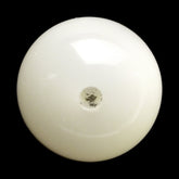 WHITE MOONSTONE (MILKY) PLAIN ROUND BALL (HALF DRILL-1.50) 9.50X9.50 MM 5.52 Cts.
