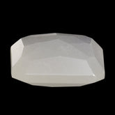 WHITE MOONSTONE (MILKY) IRREGULAR CUT BRIOLETTE OCTAGON 6.50X6.50 M 1.00 Cts.