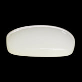 WHITE MOONSTONE (MILKY) PLAIN CUSHION CAB 12.00X12.00 MM 4.64 Cts.