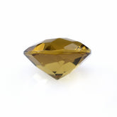 WHISKY QUARTZ CHECKER CUT ROUND 8MM 1.60 Cts.