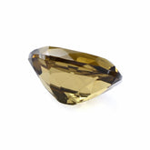 WHISKY QUARTZ CUT OVAL 12X10MM 4.34 Cts.