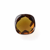WHISKY QUARTZ CHECKER CUT CUSHION CAB 7MM 1.50 Cts.