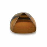 WHISKY QUARTZ PYRAMID CUSHION CAB 14MM 12.30 Cts.