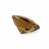 WHISKY QUARTZ CHECKER CUT CUSHION 9MM 2.75 Cts.
