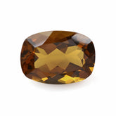 WHISKY QUARTZ CUT CUSHION 14X10MM 6.05 Cts.
