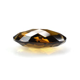 WHISKY QUARTZ BRIOLETTE OVAL (TWO FULL DRILL) 20X15MM 13.45Cts.