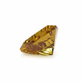 WHISKY QUARTZ CONCAVE CUT TRILLION 14MM 7.425Cts.