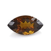 WHISKY QUARTZ CONCAVE CUT MARQUISE 22X12MM 11.13Cts.