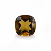 WHISKY QUARTZ CUT CUSHION 10MM 3.68Cts.