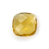 WHISKY QUARTZ BRIOLETTE CUSHION 15MM 8.35Cts.