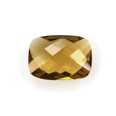 WHISKY QUARTZ BRIOLETTE CUSHION 14X10MM 4.91Cts.