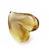 WHISKY QUARTZ SACRED HEARTS (HALF DRILL) 17.50X16MM 15.15 Cts.