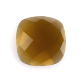 WHISKY QUARTZ CHECKER CUSHION CAB 7MM 1.50 Cts.