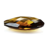 WHISKY QUARTZ BRIOLETTE PEAR (HALF DRILL) 20X15MM 11.20 Cts.