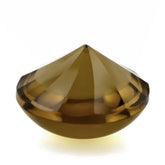 WHISKY QUARTZ BUFFTOP WITH TWISTED CONCAVE ROUND 12MM 6.50 Cts.
