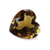 WHISKY QUARTZ CUT HEART 6MM 0.85 Cts.