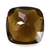 WHISKY QUARTZ CUT CUSHION 12MM 6.20 Cts.