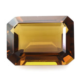 WHISKY QUARTZ CUT OCTAGON 16X12MM 8.90 Cts.