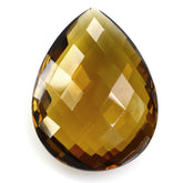 WHISKY QUARTZ BRIOLETTE PEAR 33X25MM 53.45 Cts.