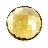 WHISKY QUARTZ BRIOLETTE ROUND 20MM 14.25 Cts.