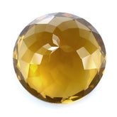 WHISKY QUARTZ CUT ROUND 18MM 21.50 Cts.