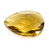 WHISKY QUARTZ CONCAVE BRIOLETTE PEAR 13X9MM 2.93 Cts.