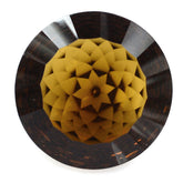 WHISKY QUARTZ NIRVANA CUT ROUND (DES#81) 15MM 9.70 Cts.