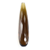 WHISKY QUARTZ FACETED DROPS (HALF DRILL 1.00MM) (NICE) 35X8MM 16.63 Cts.