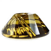 WHISKY QUARTZ FLAT BUFFTOP EVIL EYE OVAL (DES#112) 20X15MM 16.00 Cts.