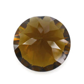 WHISKY QUARTZ CONCAVE CUT ROUND (DES#45) 12MM 5.15 Cts.