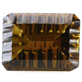 WHISKY QUARTZ CONCAVE SPLENDOR CUT OCTAGON (DES#41) 16X12MM 9.87 Cts.