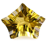 WHISKY QUARTZ CONCAVE CUT PENTAGON (DES#8) 16X13MM 5.85 Cts.