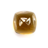 WHISKY QUARTZ SUGAR LOAF CUSHION CAB (MEDIUM)(SI) 12.00X12.00 MM 8.57 Cts.