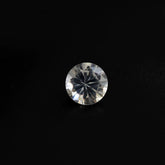 WHITE SAPPHIRE CUT ROUND (NATURAL) 4MM 0.28 Cts.