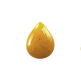 YELLOW AVENTURINE PLAIN LENTIL PEAR 7.50X6MM 0.94 Cts.