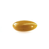 YELLOW AVENTURINE PLAIN LENTIL PEAR 7.50X6MM 0.94 Cts.