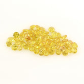 YELLOW SAPPHIRE CUT ROUND 3.40MM 0.184 Cts.