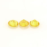 YELLOW SAPPHIRE CUT ROUND 3.20MM 0.147 Cts.