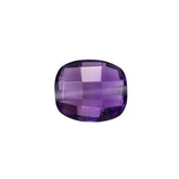AFRICAN AMETHYST CHESS CUT BRIOLETTE CUSHION (FULL DRILL 0.70MM) (AAA/SI) 6.50X7.50MM 1.34 Cts.