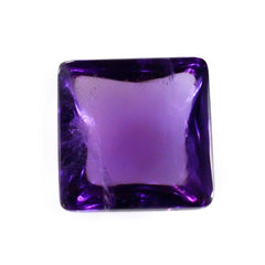 AFRICAN AMETHYST SQUARE CAB (AA/SI) 10MM 4.90 Cts.