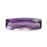 AFRICAN AMETHYST CHECKER CUT CUSHION (AA/CLEAN) 12.30X4.20MM 1.23 Cts.