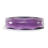 AFRICAN AMETHYST CHECKER CUT CUSHION (AA/CLEAN) 12.30X4.20MM 1.23 Cts.