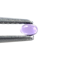 AFRICAN AMETHYST PLAIN OVAL CAB (AA) 3X2MM 0.06 Cts.