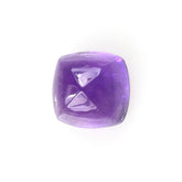 AFRICAN AMETHYST SUGARLOAF CAB CUSHION (AAA/HI) 5.00X5.00 MM 0.69 Cts.