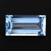 AQUAMARINE CUT BAGUETTE (A++++) 8X6MM 1.55 Cts.
