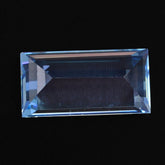 AQUAMARINE CUT BAGUETTE (A++++) 8X6MM 1.55 Cts.