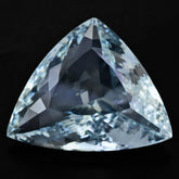 AQUAMARINE CUT TRILLION (B) 21X19MM 16.85 Cts.
