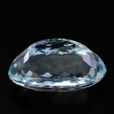 AQUAMARINE CUT OVAL (A) 15.50X9.50MM 7.35 Cts.