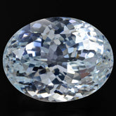 AQUAMARINE CUT OVAL (C) 21X16MM 26.05 Cts.