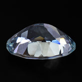 AQUAMARINE CUT OVAL (A) 14X11MM 5.45 Cts.